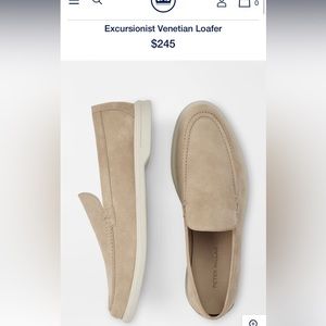 Peter Millar Suede Loafers (Sand color)